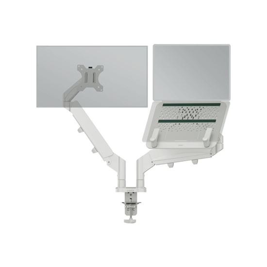 Obrázek z Ergonomické duální rameno Leitz Ergo pro monitor a notebook