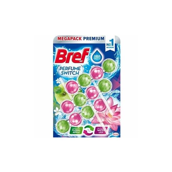 Obrázek z Bref WC Perfume swich kuličky 3 x 50 g