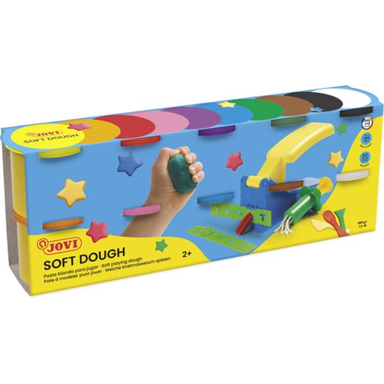 Obrázek z Plastelína JOVI - 10x110g / 10 barev