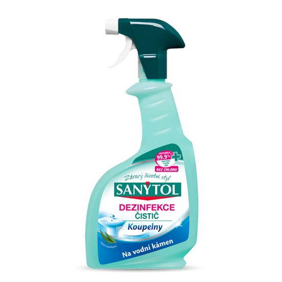 Obrázek z Sanytol dezinfekce koupelen - 500 ml s rozprašovačem