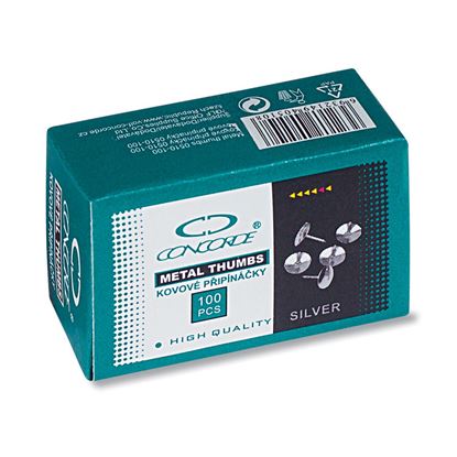 Obrázek Připínáčky CONCORDE - 100 ks / 11 mm