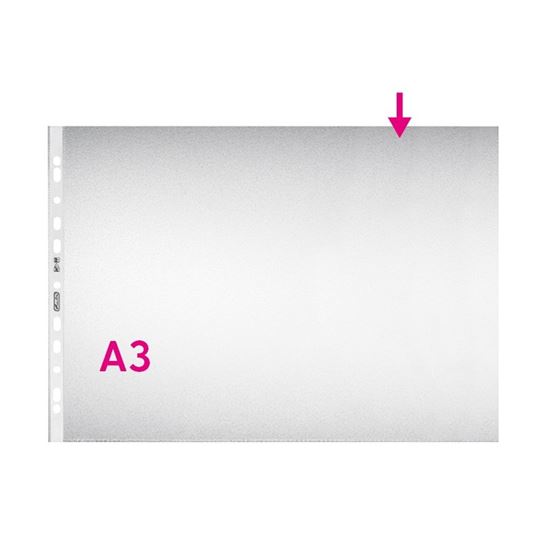 Obrázek z Závěsný obal Copy - A3 čirý / 80 my / 50 ks