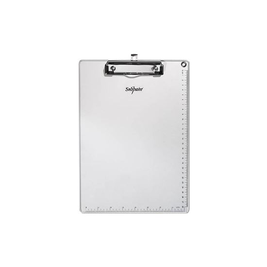 Obrázek z Podložka A4 s klipem Snopake - kovový rám / stříbrná