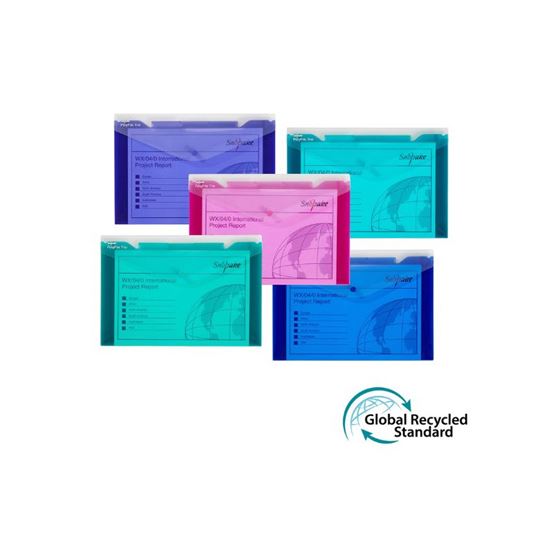 Obrázek z Spisovka s přihrádkami Electra - mix barev