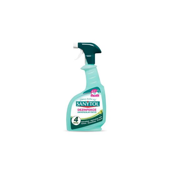 Obrázek z Sanytol univerzální čistič 4v1- 500 ml s rozprašovačem / limetka