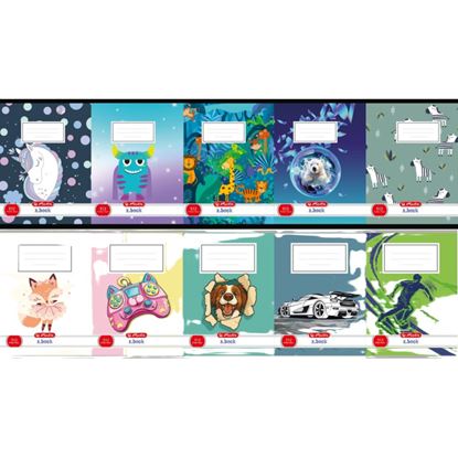 Obrázek Sešit školní Herlitz 512 - A5 / linka 16 mm