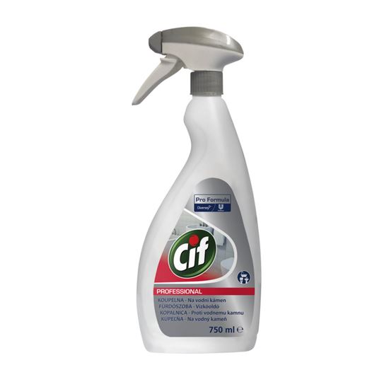 Obrázek z Cif Professional 2v1 čistič koupelen - 750 ml s rozprašovačem