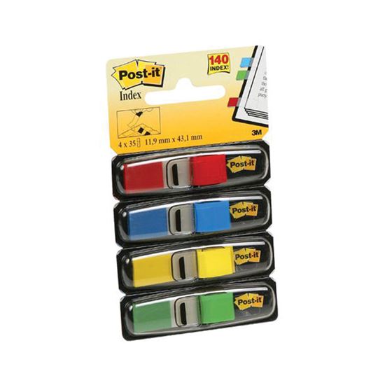 Obrázek z Samolepicí Post-it záložky značkovací - 4 x 35 záložek