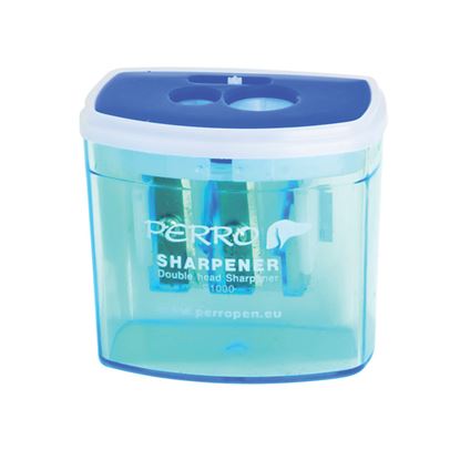 Obrázek Ořezávátko Perro - se zásobníkem / barevný mix