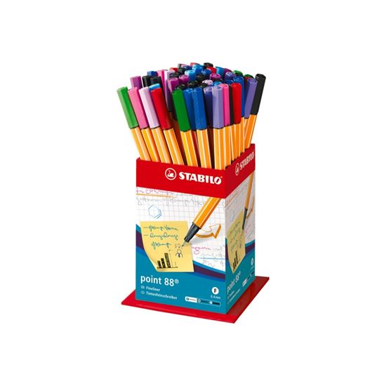 Obrázek z Liner STABILO® point 88 - 60 ks / displej