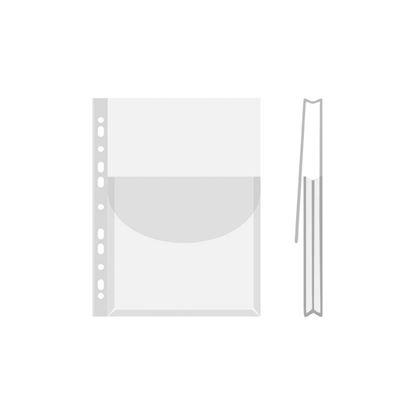 Obrázek Závěsný obal A4 s rozšířenou kapacitou a klopou - A4 / 12 ks