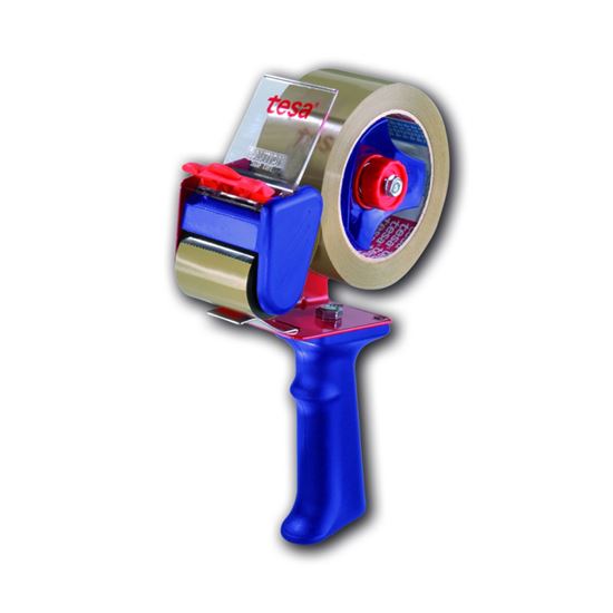 Obrázek z Ruční odvíječ Tesa Economy s krytem nože - 66 m x 50 mm