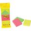 Obrázek Samolepicí bločky Post-it - 51 mm x 38 mm / 3 x 100 lístků neon
