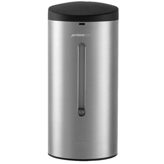 Obrázek z Zásobník PrimaSoft na dezinfekci nerezový bezdotykový - 700 ml / nerez