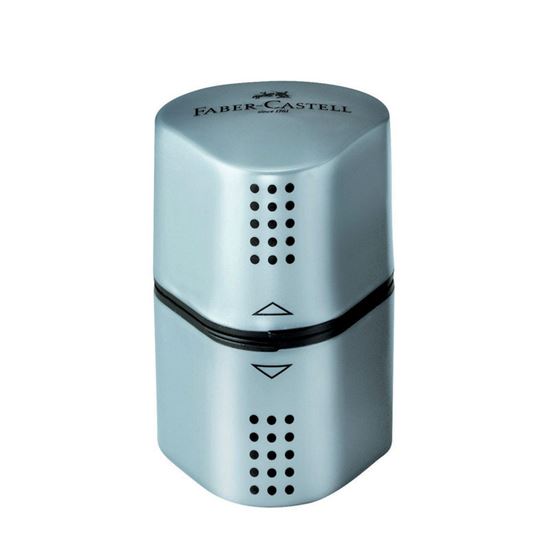 Obrázek z Ořezávátko Faber Castell GRIP - stříbrná