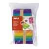 Obrázek z Nanuková dřívka APLI Jumbo / mix barev / 500 ks