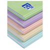 Obrázek z Kniha záznamní lepená Oxford Touch pastel mix - A5 / linka / 96 linka