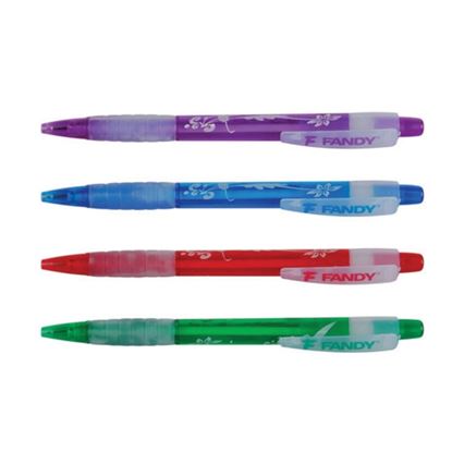 Obrázek Kuličkové pero Flowers - barevný mix