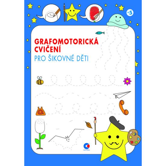 Obrázek z Grafomotorická cvičení A4 - Pro šikovné děti