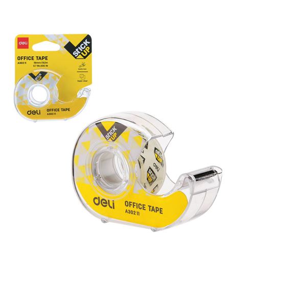Obrázek z Lepicí páska s odvíječem DELI - 18 mm x 7,6 m