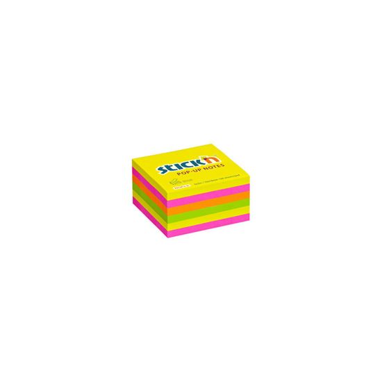 Obrázek z Samolepicí bločky Stick´n by Hopax Z - 76 x 76 mm / 6 x 100 lístků / neonové barvy
