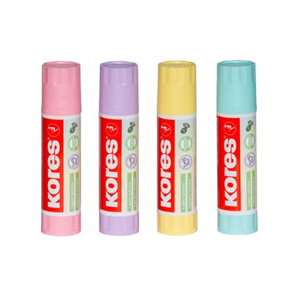 Obrázek Lepicí tyčinka Kores PASTEL - 20g / mix barev
