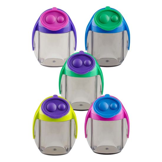 Obrázek z Ořezávátko Kores MIGOO dvojité / barevný mix