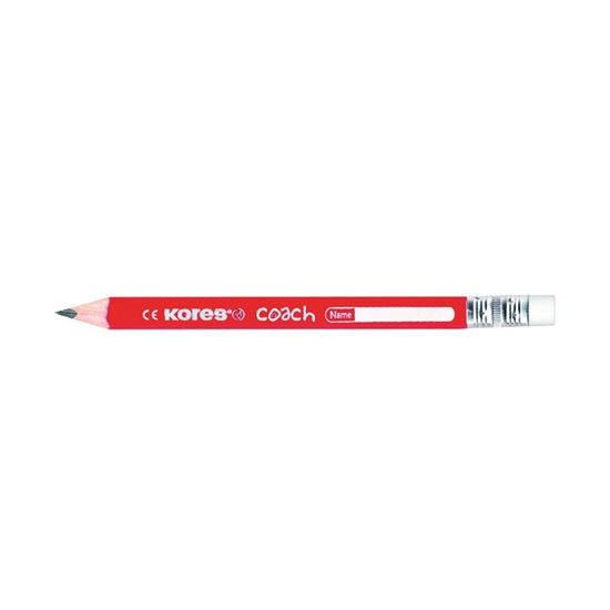 Obrázek z Tužka Kores trojhranná Jumbo Coach - HB / pryž