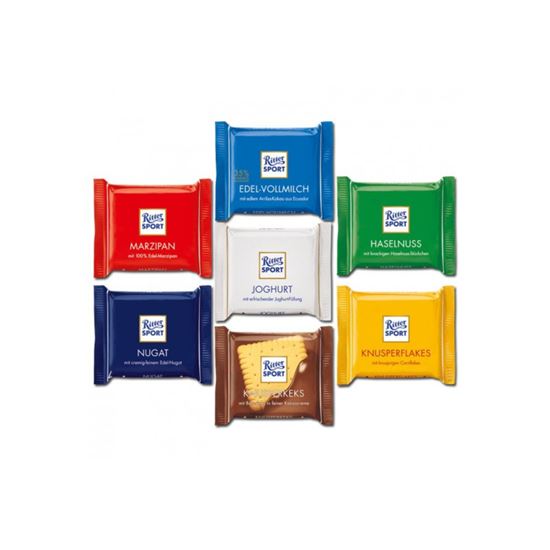 Obrázek z Ritter Sport mini čokoláda - mix druhů