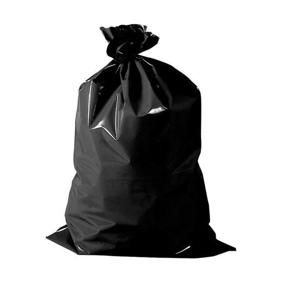 Obrázek z Pytle na odpad Europlast Extra silné PE - 60x120cm / 120l / 180my / černá