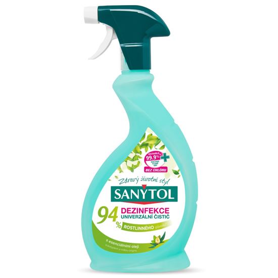 Obrázek z Sanytol univerzální čistič ECO - 500 ml s rozprašovačem