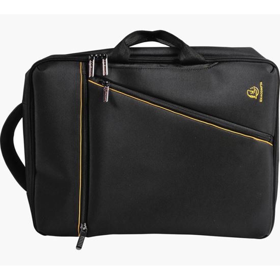 Obrázek z Taška na notebook Exactive kombi - černá / 15,6