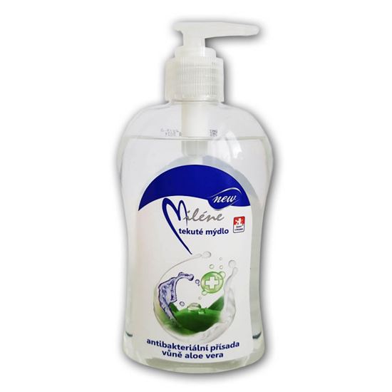 Obrázek z Tekuté mýdlo Miléne Aloe vera antibakteriální - 500 ml