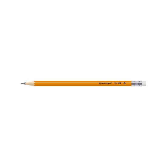 Obrázek z Šestihranná tužka Centropen 9510 - č.2 / HB s gumou