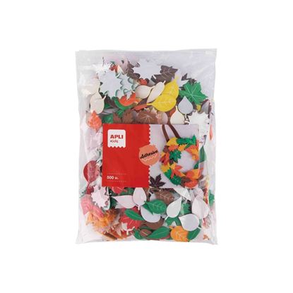 Obrázek Samolepiscí listy APLI JUMBO - mix / 500 ks