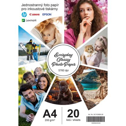 Obrázek Everyday photo fotopapír A4 20 listů 200 g