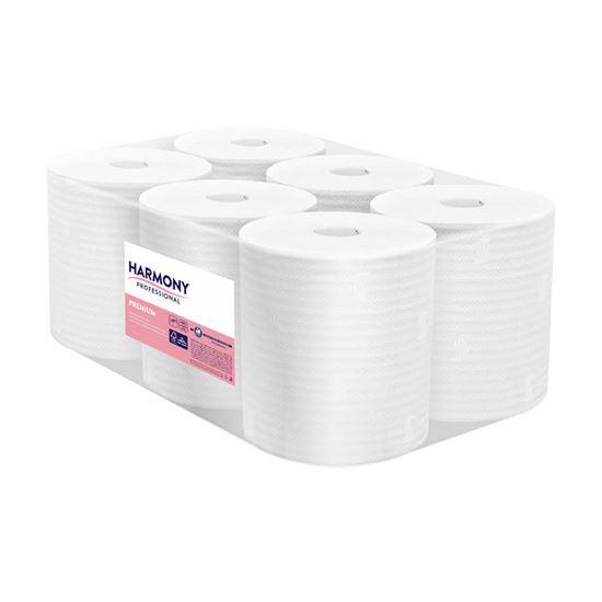 Obrázek z Papírové ručníky v rolích - Harmony Professional AutoCut / 150 m