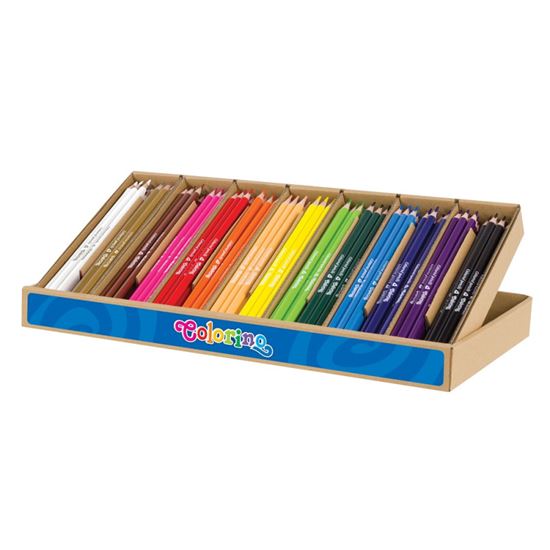 Obrázek z Pastelky Colorino trojhranné BIG Pack / 168 ks / 12 x 14 barev