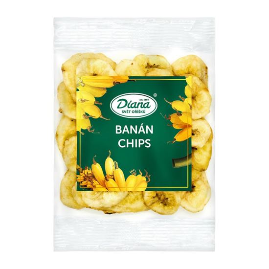 Obrázek z Banán chips 100g