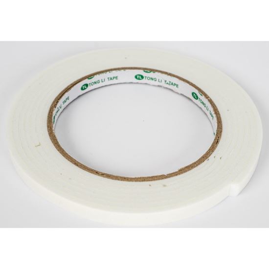 Obrázek z Lepicí páska oboustranná - 8 mm x 2,2 m / bílá pěnová