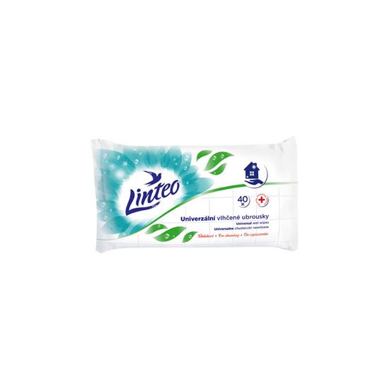 Obrázek z Linteo Satin vlhčené ubrousky pro domácnost 40ks