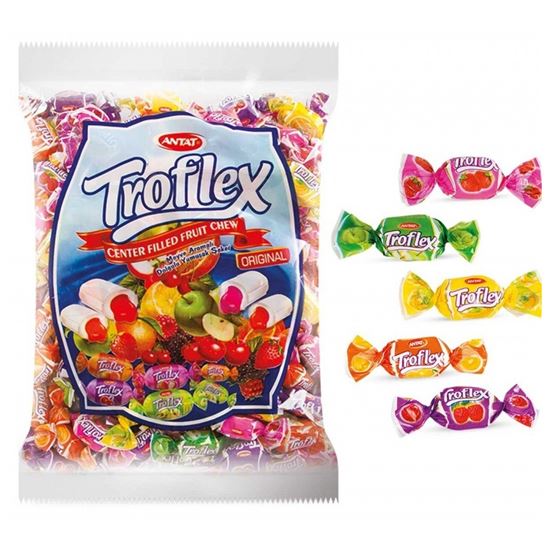 Obrázek z Bonbóny Troflex 1 kg - ovocný mix