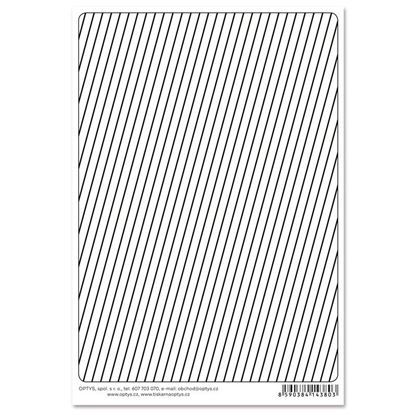 Obrázek Podložka do sešitů A5 papírová - šikmý sklon písma