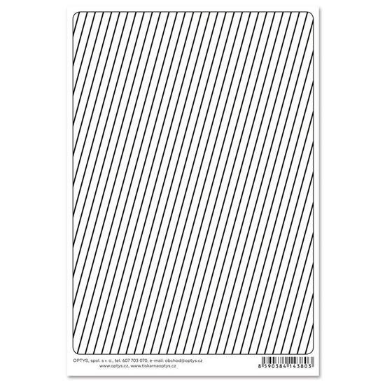 Obrázek z Podložka do sešitů A5 papírová - šikmý sklon písma