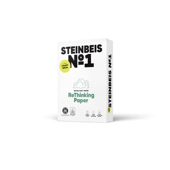 Obrázek z Xerografický recyklovaný papír Steinbeis No.1 - A4 80 g / 500 listů