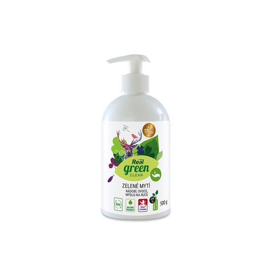 Obrázek z Real green EKO prostředek na ruce a nádobí 500ml