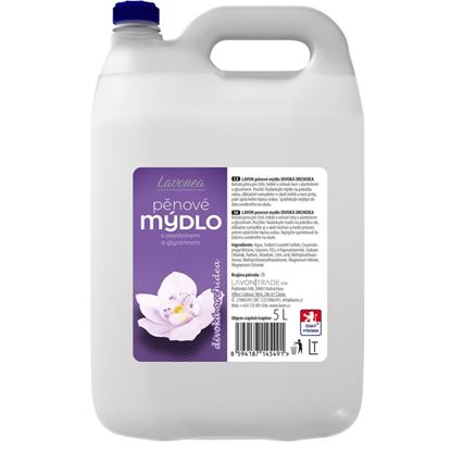 Obrázek Mýdlo pěnové LAVONEA divoká orchidea - 5 l