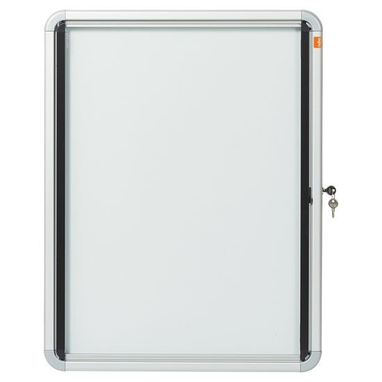 Obrázek z Vitrína Nobo Premium Plus - vnitřní / magnetická / kov / 4 x A4
