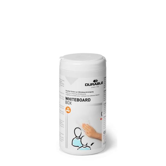 Obrázek z Čisticí ubrousky Whiteboard Box - 100 ks