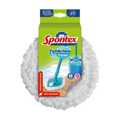 Obrázek Mop Spontex Full Action Corner Plus - náhradní návlek